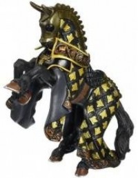 Koń Mistrza broni z byczym czubem - zdjęcie zabawki, gry