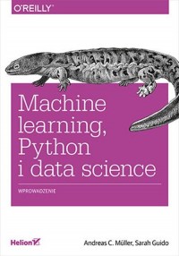Machine learning, Python i data - okładka książki