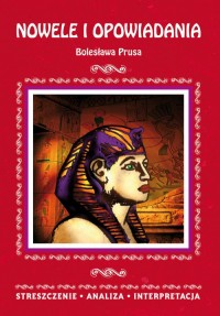 Nowele i opowiadania Bolesława - okładka podręcznika
