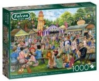 Puzzle 1000 Falcon Festiwal Kiełbasy - zdjęcie zabawki, gry