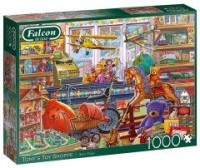 Puzzle 1000 Falcon Sklep z zabawkami - zdjęcie zabawki, gry