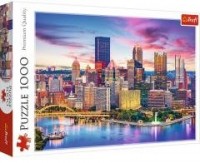 Puzzle 1000 Pittsburgh, Pensylwania, - zdjęcie zabawki, gry