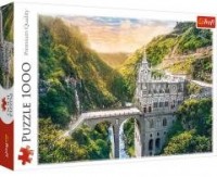 Puzzle 1000 Sanktuarium Las Lajas, - zdjęcie zabawki, gry