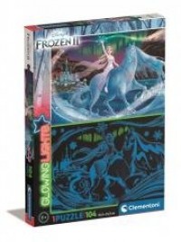 Puzzle 104 Glowing Frozen 2 - zdjęcie zabawki, gry