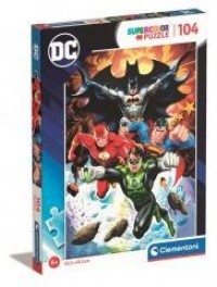 Puzzle 104 Super Kolor DC Comics - zdjęcie zabawki, gry