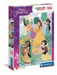 Puzzle 104 Super Kolor Princess - zdjęcie zabawki, gry
