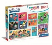 Puzzle 10w1 Super Kolor DC Comics - zdjęcie zabawki, gry
