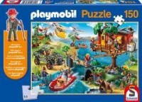 Puzzle 150 Playmobil Domek na drzewie - zdjęcie zabawki, gry