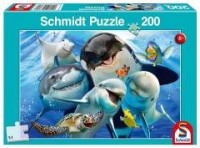 Puzzle 200 Podwodni przyjaciele - zdjęcie zabawki, gry