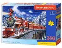 Puzzle 200 Santa s Coming to Town - zdjęcie zabawki, gry