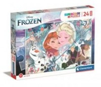 Puzzle 24 Maxi Super Kolor Frozen - zdjęcie zabawki, gry