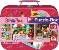 Puzzle 2x100 + 2x150 w walizce - zdjęcie zabawki, gry