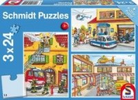Puzzle 3x24 Służby ratownicze G3 - zdjęcie zabawki, gry