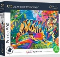 Puzzle 500 Color Splash: Tiger - zdjęcie zabawki, gry
