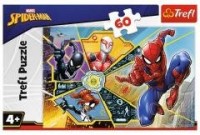 Puzzle 60 Spiderman TREFL - zdjęcie zabawki, gry