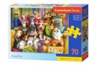 Puzzle 70 Playful Pets CASTOR - zdjęcie zabawki, gry