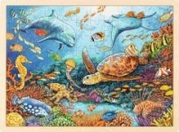 Puzzle Wielka Rafa Koralowa 96el - zdjęcie zabawki, gry