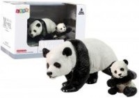 Zestaw figurek Panda z młodą Pandą - zdjęcie zabawki, gry