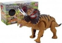 Dinozaur Triceratops żółty - zdjęcie zabawki, gry