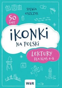 Ikonki na Polski lektury dla klas - okładka podręcznika