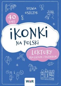 Ikonki na Polski lektury dla liceum - okładka podręcznika