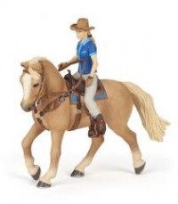 Koń z kowbojką - zdjęcie zabawki, gry