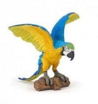 Papuga Ara niebieska - zdjęcie zabawki, gry