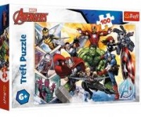 Puzzle 100 Siła Avengersów TREFL - zdjęcie zabawki, gry