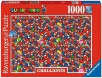 Puzzle 1000 Challenge. Super Mario - zdjęcie zabawki, gry