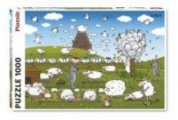Puzzle 1000 Gunga, Owce W Raju - zdjęcie zabawki, gry