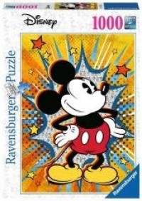 Puzzle 1000 Myszka Miki Retro - zdjęcie zabawki, gry