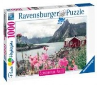Puzzle 1000 Skandynawski domek - zdjęcie zabawki, gry