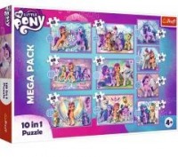 Puzzle 10w1 Kucyki Pony TREFL - zdjęcie zabawki, gry