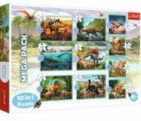 Puzzle 10w1 Poznaj wszystkie dinozaury - zdjęcie zabawki, gry