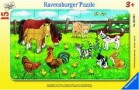 Puzzle 15 Zwierzęta domowe - zdjęcie zabawki, gry
