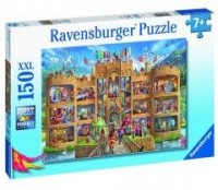 Puzzle 150 Widok na zamek rycerski - zdjęcie zabawki, gry