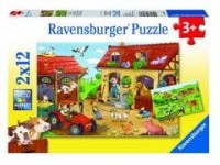 Puzzle 2x12 Życie na wsi - zdjęcie zabawki, gry