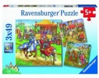 Puzzle 3x49 Rycerze - zdjęcie zabawki, gry