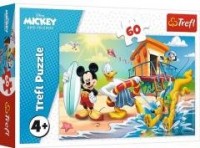 Puzzle 60 Ciekawy dzień Mikiego - zdjęcie zabawki, gry