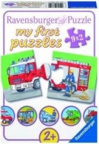 Puzzle 9x2 Pojazdy - zdjęcie zabawki, gry