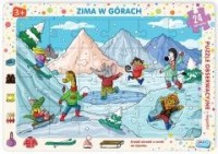 Puzzle ramkowe 24 Zima w górach - zdjęcie zabawki, gry
