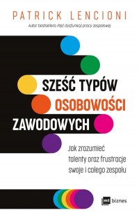 Sześć typów osobowości zawodowych. - okładka książki