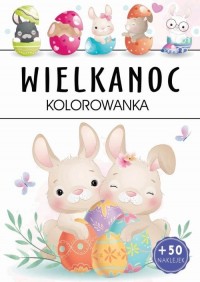 Wielkanoc kolorowanka - okładka książki