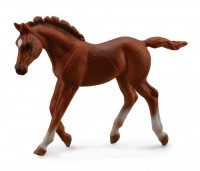 Źrebię Thorouhbred Foal Walking - zdjęcie zabawki, gry