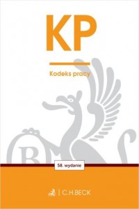 KP. Kodeks pracy - okładka książki
