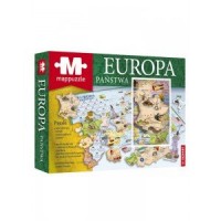 Mappuzzle Europa Państwa - zdjęcie zabawki, gry