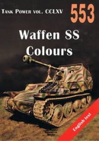 Nr 553 Waffen SS Colour - okładka książki