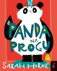 Panda na progu - okładka książki