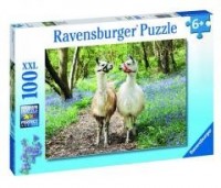Puzzle 100 Przyjaźń zwierząt XXL - zdjęcie zabawki, gry