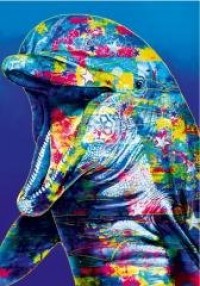 Puzzle 1000 Delfin pełen kolorów - zdjęcie zabawki, gry